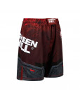 Шорты "Green Hill" HARDCORE MMA красные, p.S Красный-фото 2 additional image